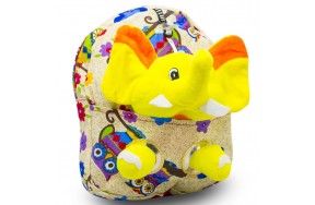 Детский дошкольный рюкзак  Cappuccino Toys CT2248.277-слоник бежевый