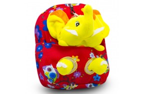 Детский дошкольный рюкзак  Cappuccino Toys CT2248.277-слоник красный