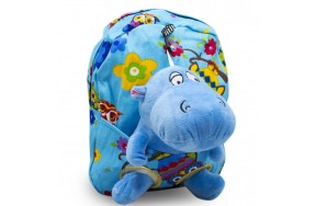 Детский дошкольный рюкзак  Cappuccino Toys CT2249.277-бегемотик голубой