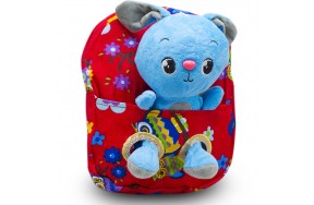 Детский дошкольный рюкзак  Cappuccino Toys CT2248.277-зайчик красный