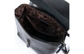 Рюкзак  ALEX RAI 7-02 3206 женский кожаный черный