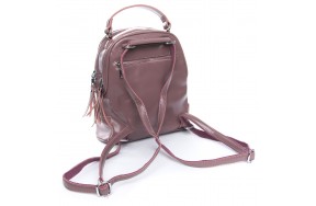 Рюкзак ALEX RAI 08-2 8695-2 женский кожаный фиолетовый