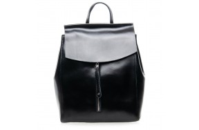 Рюкзак  ALEX RAI 7-02 3206 женский кожаный черный