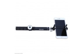 Монопод Noosy BR0802 Pro-2 bluetooth aluminum selfie stick Black