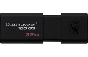 USB Flash Kingston DataTraveler 100 G3 USB 3.0 32Gb Black