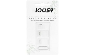 Адаптер SIM-карт Noosy 4 in 1 Sim Adapter White