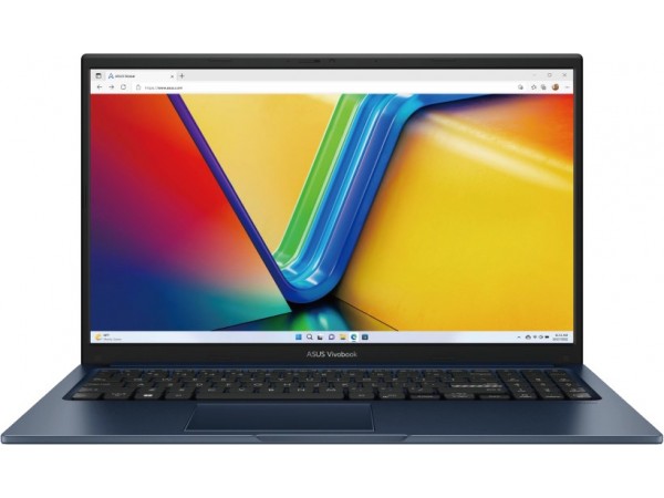 Ноутбук ASUS VivoBook 15 X1504ZA Quiet Blue (X1504ZA-BQ067) (15.6/i3-1215U/8/256SSD/DOS) в Києві. Недорого Ноутбуки, ультрабуки