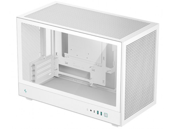 Корпус Deepcool CH260 білий Без БЖ Mini-ITX/Micro-ATX/Micro-ATX(Rear Connector) білий, 1x3.5