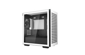 Корпус Deepcool CH370 WH Без БЖ Mini-ITX / Micro-ATX білий.,2x3.5,2+1*2.5