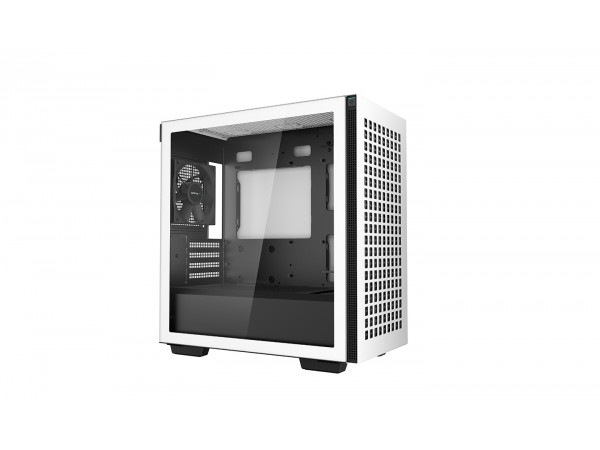 Корпус Deepcool CH370 WH Без БЖ Mini-ITX / Micro-ATX білий.,2x3.5,2+1*2.5