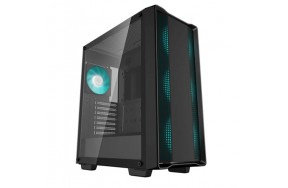 Корпус Deepcool CC560 V2 чорний Без БЖ Mini-ITX/Micro-ATX/ATX,2x3.5,2+1*2.5
