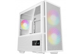 Корпус Deepcool CH360 Digital білий без БЖ Mini-ITX / Micro-ATX, 2x3.5,2+1*2.5