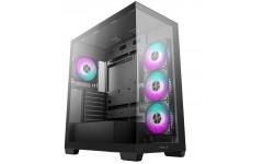 Корпус Deepcool CG580 4F чорний Без БЖ ITX/Micro-ATX/ATX/MicroATX, 2x3.5,2+2*2.5
