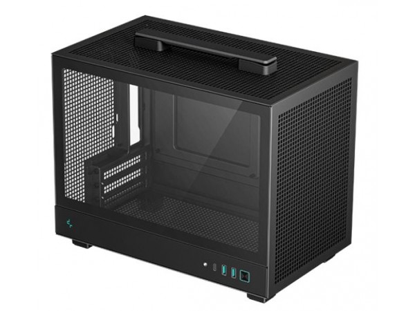 Корпус Deepcool CH160 Без БЖ Mini-ITX чорний, 1x3.5