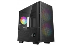 Корпус Deepcool CH360 Digital чорний без БЖ Mini-ITX / Micro-ATX, 2x3.5,2+1*2.5