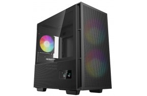Корпус Deepcool CH360 Digital чорний без БЖ Mini-ITX / Micro-ATX, 2x3.5,2+1*2.5