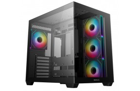 Корпус Deepcool CG530 4F без БЖ ITX/Micro-ATX/ATX,чорний.,2x3.5,2+1*2.5