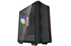 Корпус Deepcool CC560 ARGB V2 безБЖ Mini-ITX/Micro-ATX/ATX чорний.,2x3.5,2+1*2.5