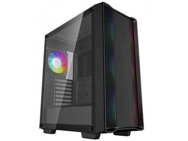 Корпус Deepcool CC560 ARGB V2 безБЖ Mini-ITX/Micro-ATX/ATX чорний.,2x3.5,2+1*2.5