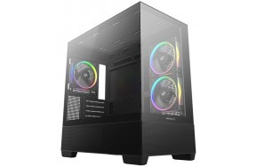 Корпус Deepcool CG380 3F чорний Без БЖ ITX/Micro-ATX/Micro-ATX(Rear Connector); 2x3.5,2+3*2.5