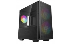 Корпус Deepcool CH360 чорний Без БЖ Mini-ITX / Micro-ATX чорный.,2x3.5,2+1*2.5