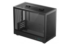 Корпус Deepcool CH160 PLUS чорний Без БЖ Mini-ITX/Micro-ATX, 375*195*323.5(L×W×H)