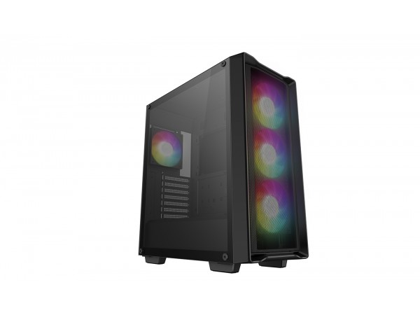 Корпус Deepcool CC560 Mesh V2 чорний Без БП Mini-ITX/Micro-ATX/ATX,2x3.5,2+1*2.5
