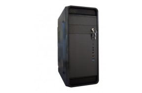 Корпус Frontier DURANT SECURE ATX/MicroATX/Mini ITX/ чорний, 1x5.25