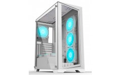 Корпус Frontier YETI  WHITE ATX/Mini ITX/microATX  Middletower білий; w/USB3.0*2+ USBType-C+HDAudio,