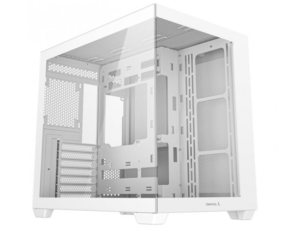 Корпус Deepcool CG530 Без БЖ ITX/Micro-ATX/ATX/MicroATX, білий,2x3.5,2+1*2.5