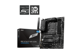 Материнська плата MSI PRO B760-P Wi-Fi DDR4 (s1700, Intel B760, PCI-Ex16)