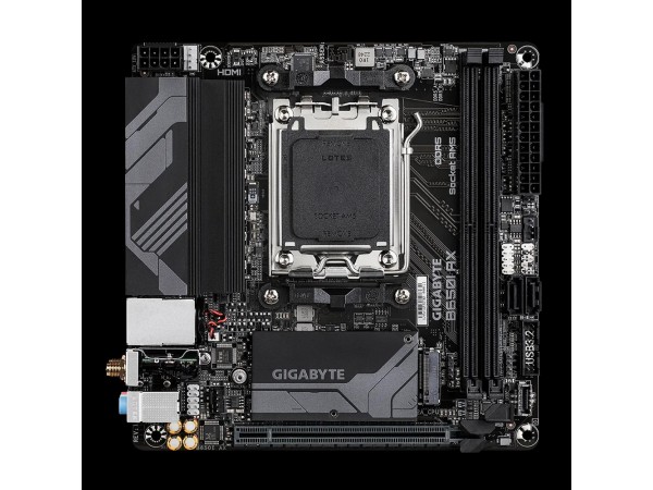 Материнська плата GIGABYTE B650I AX (sAM5, AMD B650, PCI-Ex16) в Києві. Недорого Материнские платы