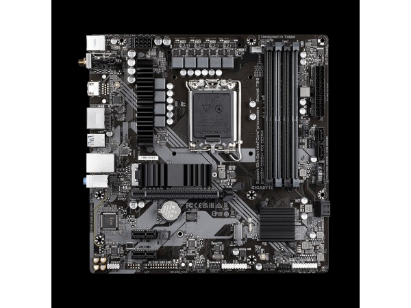 Материнська плата GIGABYTE B760M DS3H AX DDR4 (s1700, Intel B760, PCI-Ex16)