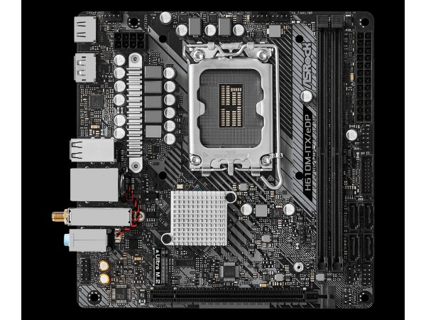 Материнська плата ASRock H610M-ITX/eDP (s1700, Intel H610, PCI-Ex16) в Києві. Недорого Материнские платы