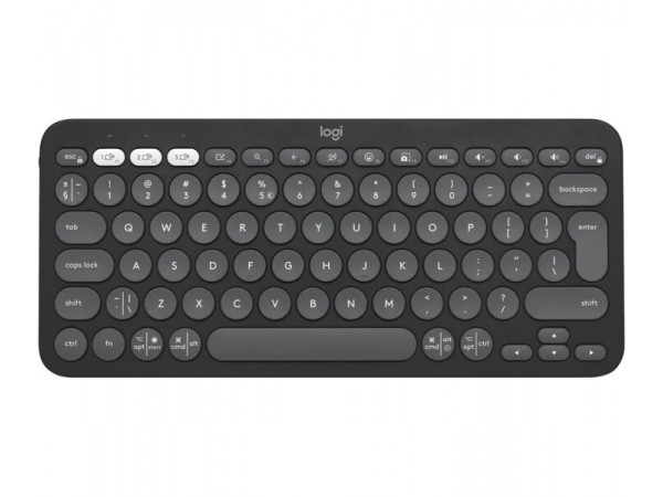 Клавіатура Logitech K380 Mult-Device Bluetooth Keyboard Black (920-007596,920-011851) в Києві. Недорого Мышки и клавиатуры