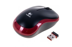 Миша бездротова Logitech Wireless M185 Red(910-002240)