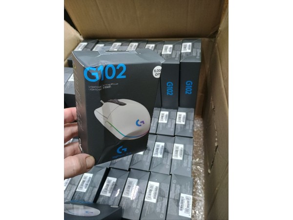 Миша ігрова провідна Logitech G102 Lightsync USB White (910-005809) Damaged box