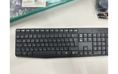 Комплект (клавіатура, миша) Logitech Wireless MK235 Black USB EU/UKR (920-007931)