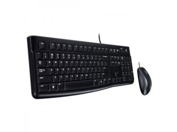 Комплект (клавиатура, мышь) Logitech MK120 Black в Києві. Недорого Мышки и клавиатуры