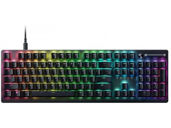 Клавіатура ігрова Razer DeathStalker V2 Red Switch USB UA Black (RZ03-04500100-R3M1) в Києві. Недорого Мышки и клавиатуры