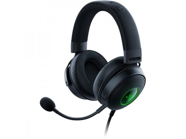 Навушники з мікрофоном Razer Kraken V3 Black (RZ04-03770200-R3M1) в Києві. Недорого Наушники