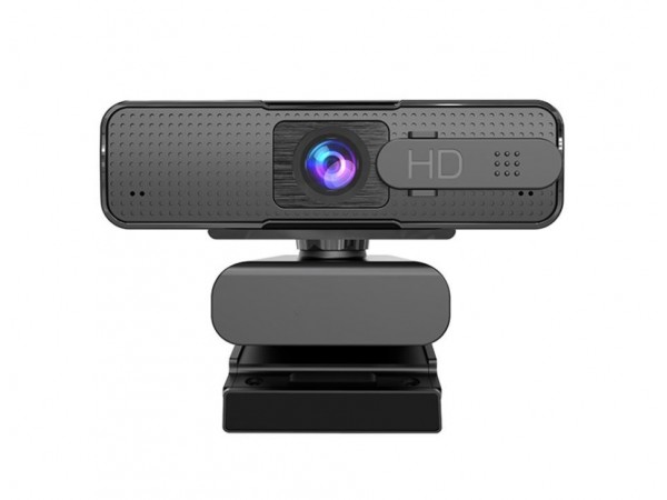 Веб-камера Dynamode 2K, Full HD 1080p: 1920x1080, автофокус, обертання 360°, USB, УПАК ПОВРЕЖДЕНА