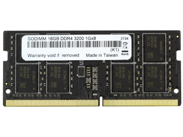 Модуль пам'яті SO-DIMM DDR4 16GB 3200 Samsung OEM C22 на чипах K4A8G085W[B/C/D/E] в Києві. Недорого Оперативна пам'ять