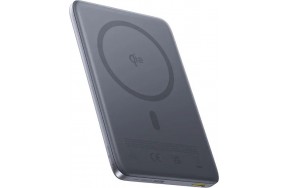 Універсальна мобільна батарея Baseus PicoGo Ultra-Slim Qi2 Magnetic Power Bank 10000 mAh (Black)