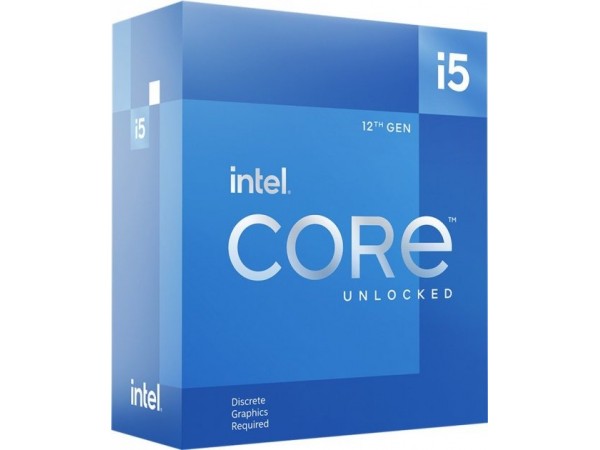 Процесор Intel Core i5-12600KF 6x4.9GHz LGA1700 14nm BOX (BX8071512600KF)