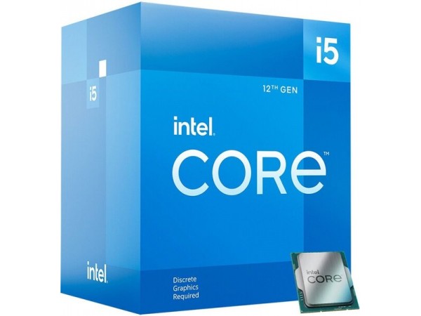 Процесор Intel Core i5-12400F 6x4.4GHz LGA1700 14nm BOX (BX8071512400F) в Киеве. Недорого Процессоры