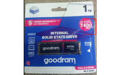 SSD M.2 NVMe 1TB Goodram PX700 Maxio MAP1602 TLC 7400/6500Mb/s Damaged box