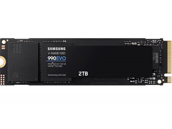 SSD M.2 NVMe 2TB Samsung 990 EVO TLC 5000/4200MB/s PCIe 5.0 в Києві. Недорого SSD