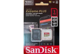 Карта пам`яті MicroSDXC 1TB SanDisk Extreme Plus UHS-I Class10 V30 200/140MB/s + адаптер