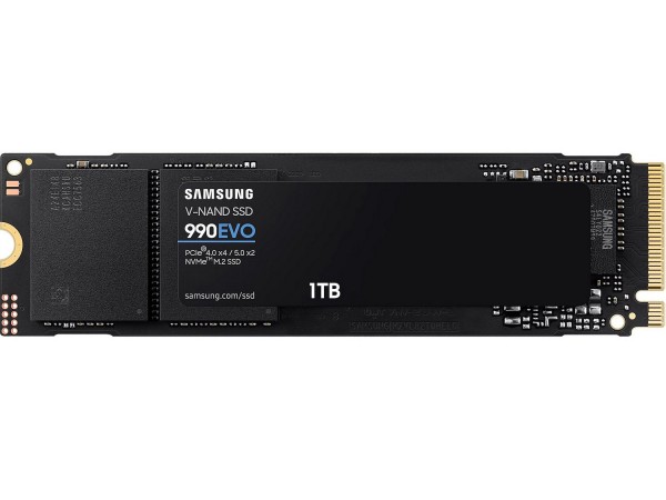 SSD M.2 NVMe 1TB Samsung 990 EVO TLC 5000/4200MB/s PCIe 5.0 в Києві. Недорого SSD